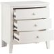 Mazin Furniture Cotterill Antique White Nightstand-1