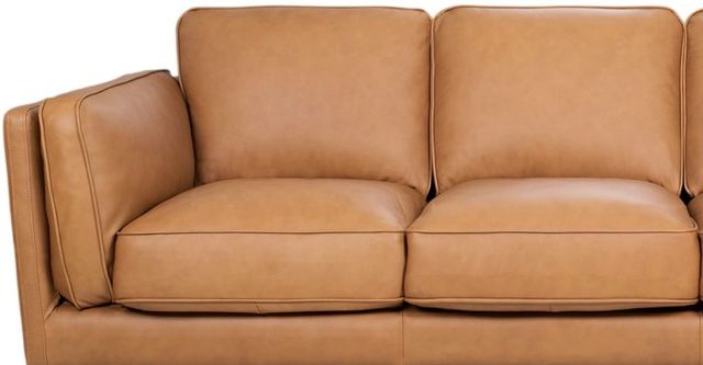 Leather Italia™ Georgetowne Pendry Carmel Saddle Sofa-1