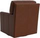 Bassett® Furniture Customizable Trent Leather Thin Track Arm Swivel Chair-3