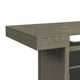 Elements International Jemma Dark Espresso/Light Gray Buffet and Hutch-4