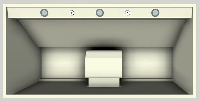 Vent-A-Hood® 48" Biscuit Wall Hood-2