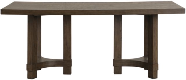 New Classic® Home Furnishings Cityscape 5-Piece Walnut Rectangular Dining Set-2