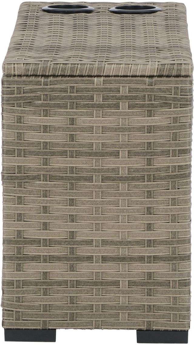 Signature Design by Ashley® Calworth Beige Outdoor Console-1