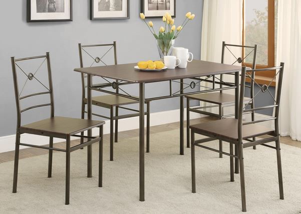 Coaster® 5-Piece Rectangular Dining Set-1