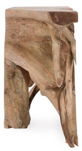 Classic Home Cypress Natural Root Console Table-2