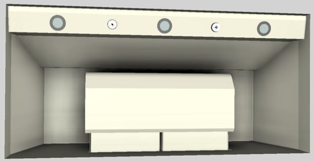 Vent-A-Hood® 42" Biscuit Wall Mounted Liner Insert-2