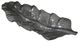 Uttermost® Smoke Dark Gray Leaf Tray-0