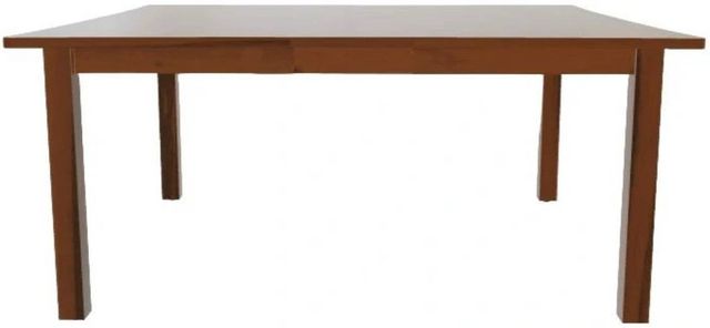 Mavin Customizable 60" x 60" Concave Extendable Dining Table with 12" Leaf-1