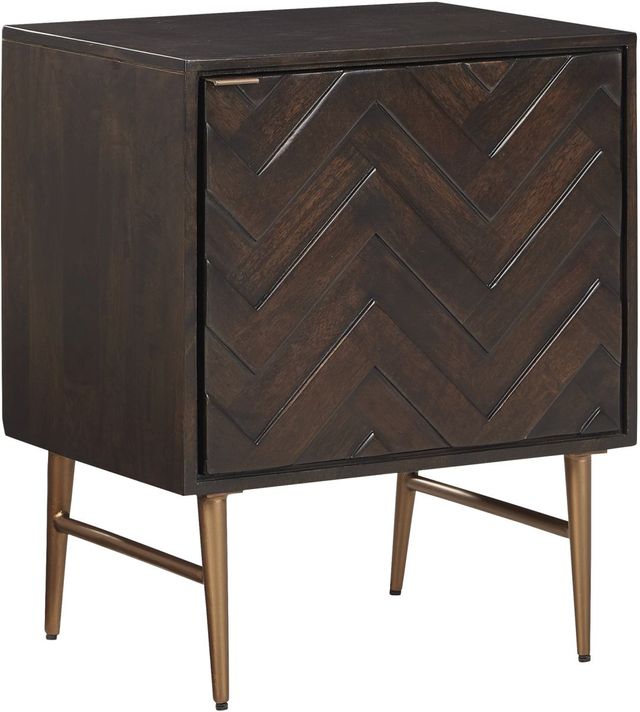 Signature Design by Ashley® Dorvale Brown Accent Cabinet-0