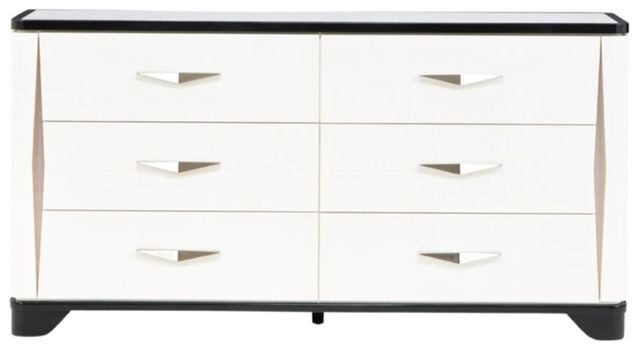 Michael Amini® Tuxedo Piano Keyboard Dresser-2