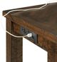 Elements International Jax 3-Piece Cherry Bar Table Set-4