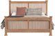 Intercon Oak Park Taupe King Slat Bed-2