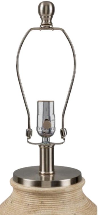 Surya Brillo Colored Beige Table Lamp-3