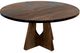 International Furniture Direct Zaphiro Brown Round Dining Table-0