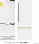 ZLINE Autograph Edition 30" 16.1 Cu. Ft. White Matte Built-In Bottom Freezer Refrigerator-4
