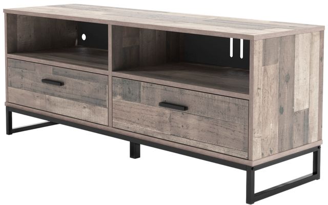 Signature Design by Ashley® Neilsville Multi Gray Whitewash  59" TV Stand-3