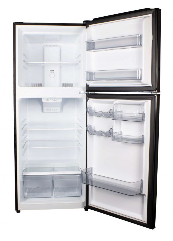 Danby® 10.1 Cu. Ft. Black Apartment Size Top Freezer Refrigerator-1