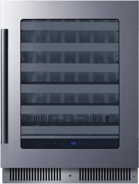 Summit® 3.5 Cu. Ft. Glass Built-In Wine Cooler-0