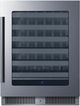 Summit® 3.5 Cu. Ft. Glass Built-In Wine Cooler-0