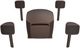 Klipsch® 4" Matte Brown Outdoor Landscape Speaker System-0