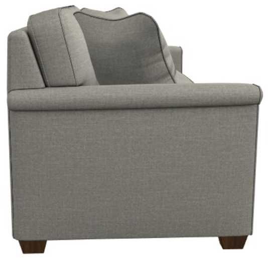 La-Z-Boy® Bexley Gray Queen Sleeper Sofa-3