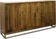 Harp & Finial® Thackary Brushed Brass/Walnut Sideboard-0