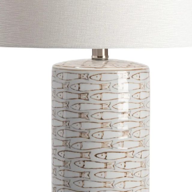 Crestview Collection Morrison White Table Lamp-2