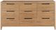 Universal Explore Home™ New Modern Organic Natural Oak Walker Dresser-1