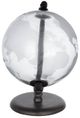 A & B Home Glass Cabot And Metal Globe-1