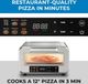 Kenmore® 17" Stainless Steel Indoor Countertop Electric Pizza Oven-5