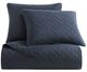 HiEnd Accents Cotton Comfort 3-Piece Navy King Bedding Bundle-0