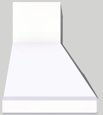 Vent-A-Hood® 48" White Wall Hood-2