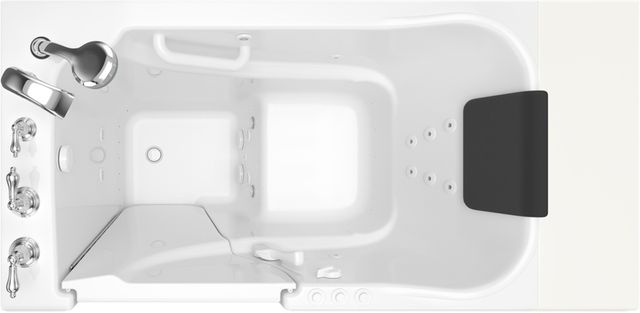 American Standard Premium Series White Alcove Walk-In Combination Bathtub-1