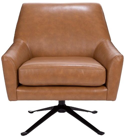 Decor-Rest® Furniture LTD Customizable 3097 Leather Swivel Chair-1