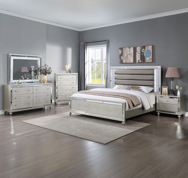 Crown Mark Christian Champagne Dresser-2