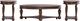 Liberty Furniture Allington 3-Piece Satin Sienna Occasional Table Set-0