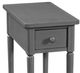 John Thomas Furniture® Destinations Heather Gray Narrow Side Table-1