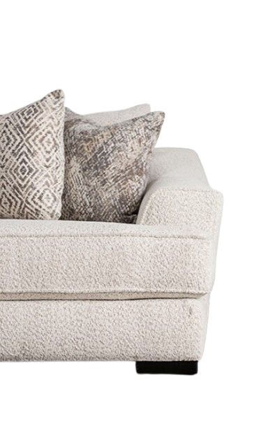 Furniture of America® Moorpark 3-Piece Off-White L-Shape Sectional-3
