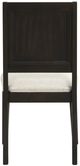 New Classic® Home Furnishings Plateau Beige/Rustic Espresso Dining Side Chair-4