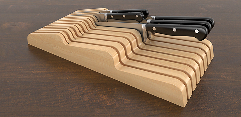 Canadel® Gourmet Knife Rack-0