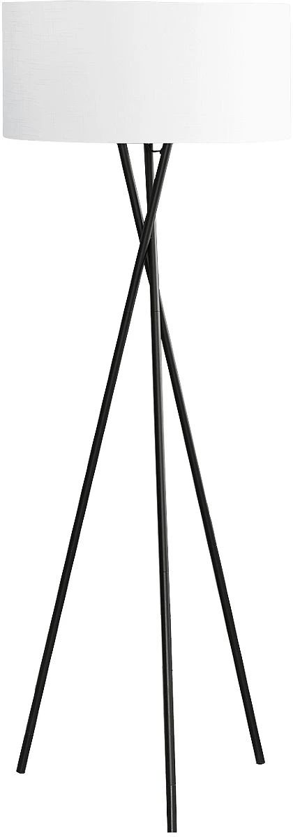 Monarch Specialties Inc. Black Floor Lamp with Tripod-0
