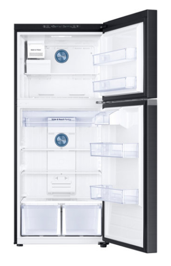 Samsung 17.6 Cu. Ft. Fingerprint Resistant Black Stainless Steel Top Freezer Refrigerator-2