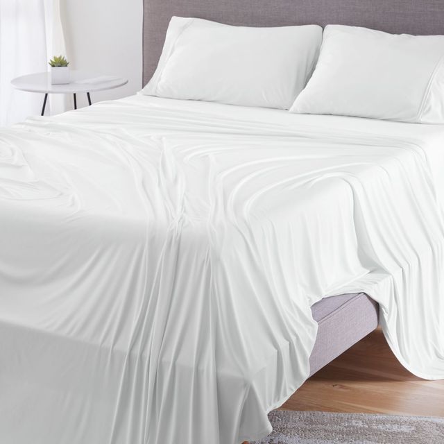 BEDGEAR® Dri-Tec Performance® Bright White Twin/Twin XL Sheet Set-1