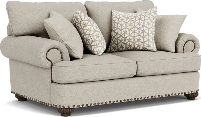 Flexsteel® Patterson Silver Driftwood Loveseat-0