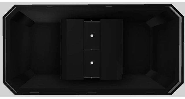 Vent-A-Hood® Designer Series 60" Black Island Range Hood-3