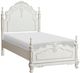 Homelegance® Cinderella Antique White Twin Post Bed-0