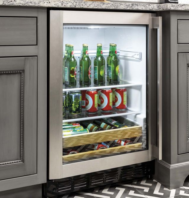 Monogram 5.5 Cu. Ft. Stainless Steel Beverage Center-5