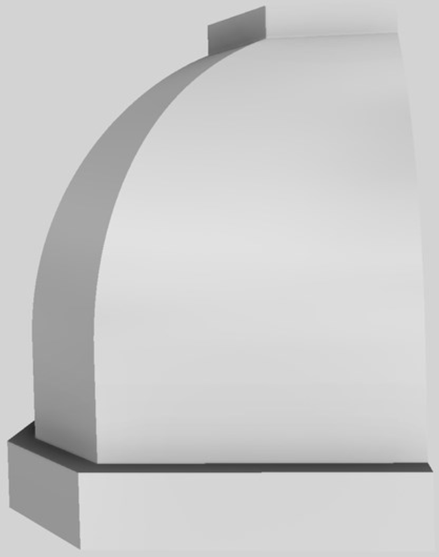 Vent-A-Hood® Designer Series 60" Stainless Steel Wall Mounted Range Hood-3