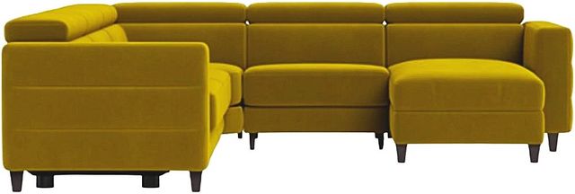Palliser® Furniture Customizable Marco 5-Piece Wide Right Arm Facing Power Reclining Sectional and Wide Storage Chaise-3