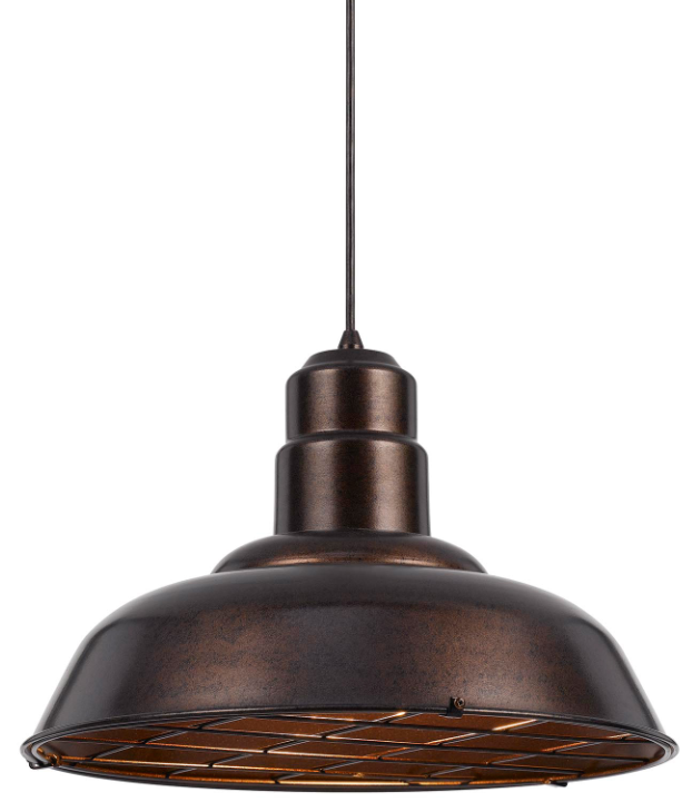 Cal® Lighting & Accessories Ashland Rust Pendant-0